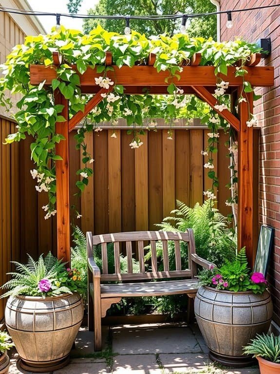 decorative climbing plant support