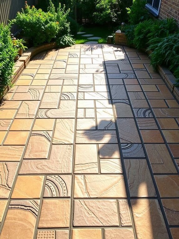 decorative concrete surface patterns