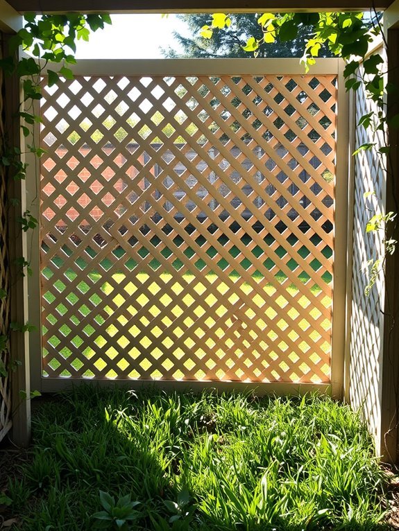 decorative garden enclosure panels