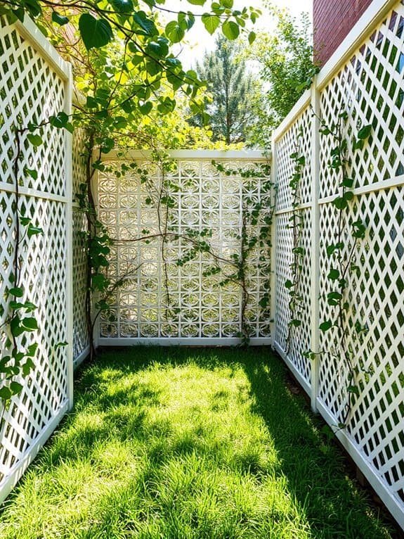 decorative garden lattice panels