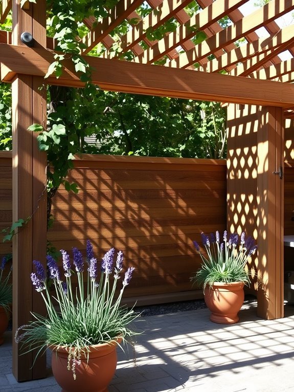 decorative garden lattice panels