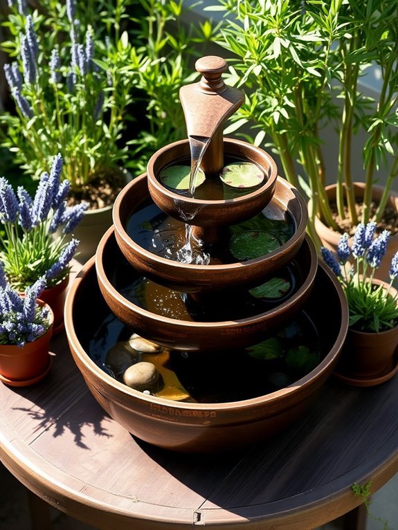 decorative indoor water displays