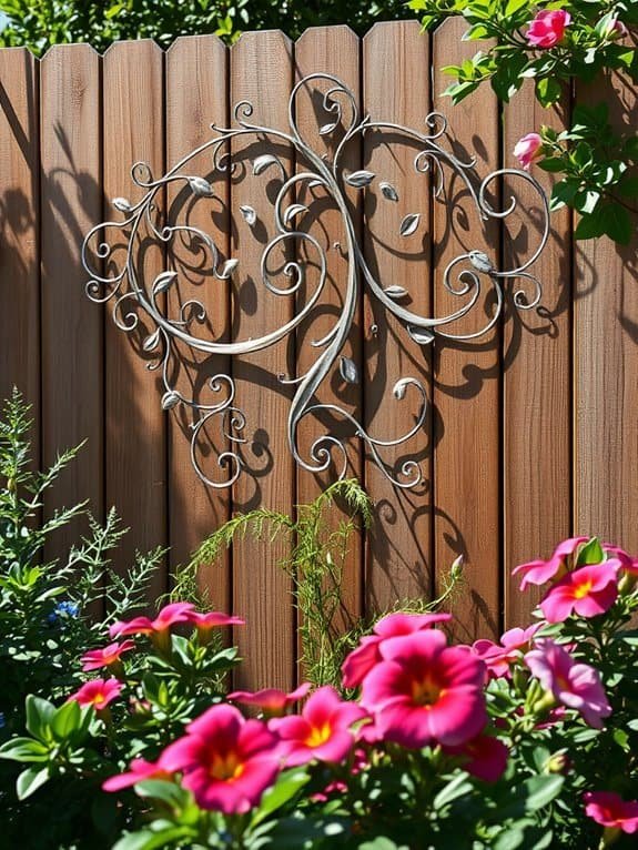 decorative metal wall sculpture