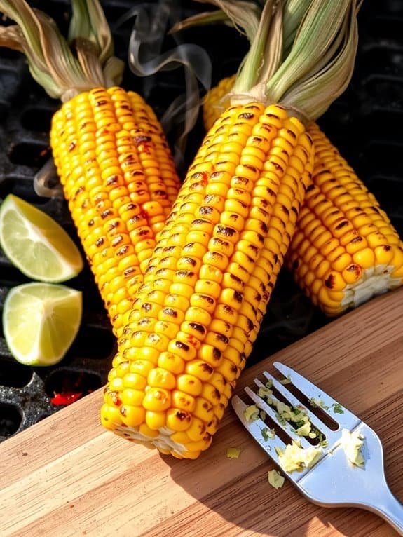 delicious grilled corn dish