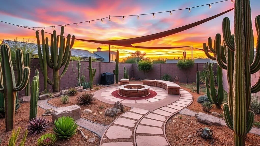 desert backyard transformation ideas