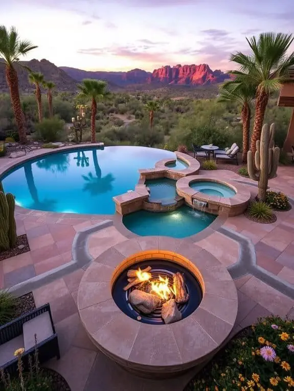 desert oasis swimming pools