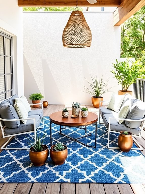 distinctive rugs for outdoors
