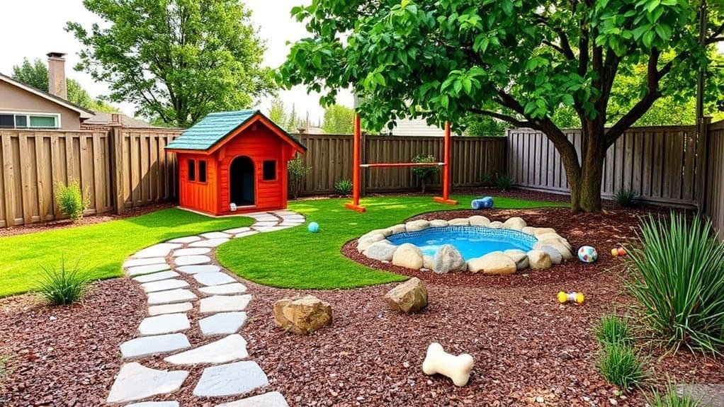 dog friendly backyard designs