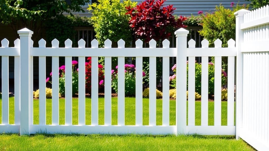 durable backyard vinyl fencing