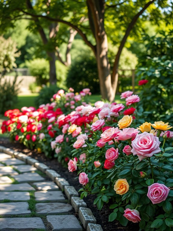 easy care rose varieties