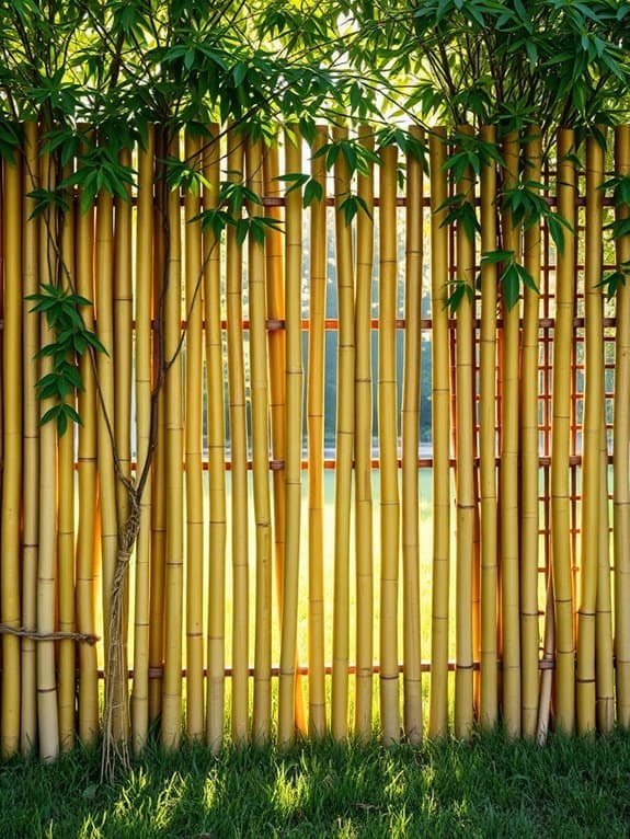 eco friendly bamboo fencing solution