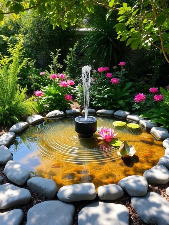 eco friendly water feature