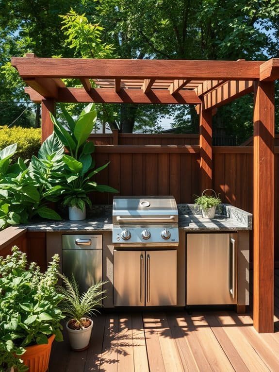 efficient outdoor cooking setups