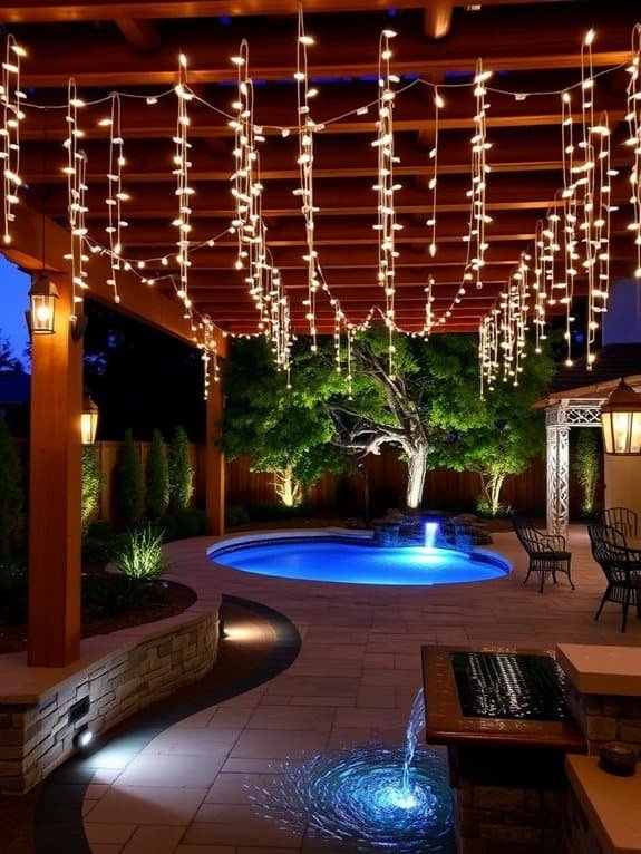 elegant exterior illumination design