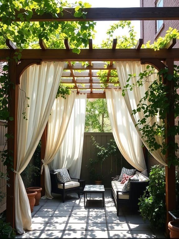 elegant outdoor shade structure