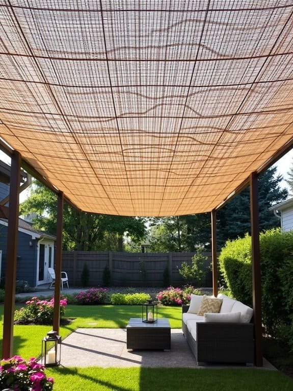 elegant outdoor shading solution