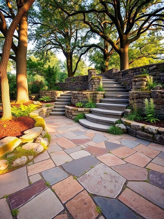 elegant outdoor stone surfaces