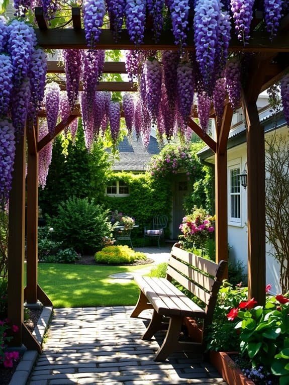elegant outdoor structures for landscaping