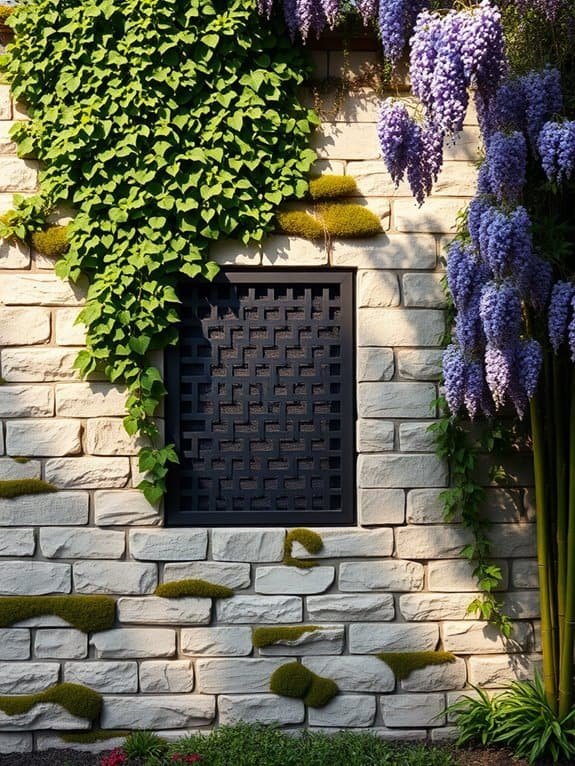 elegant stone wall design