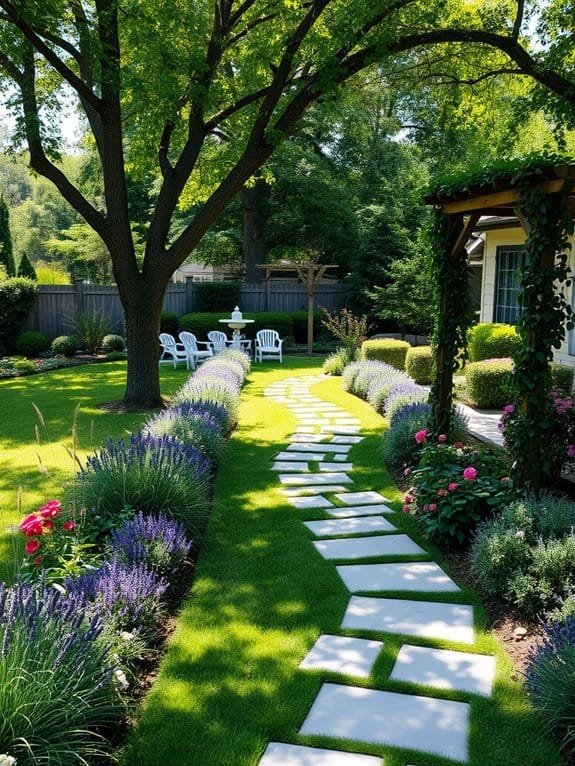 enchanting outdoor walkways design