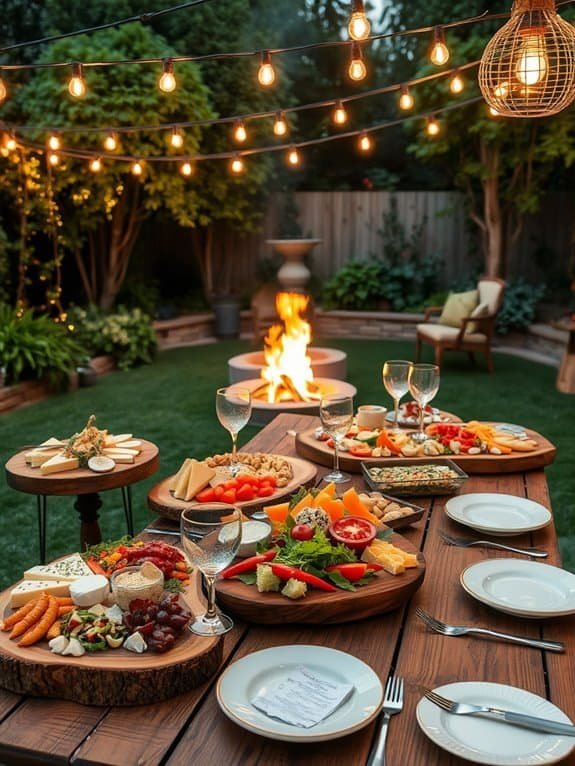 engaging culinary experience stations