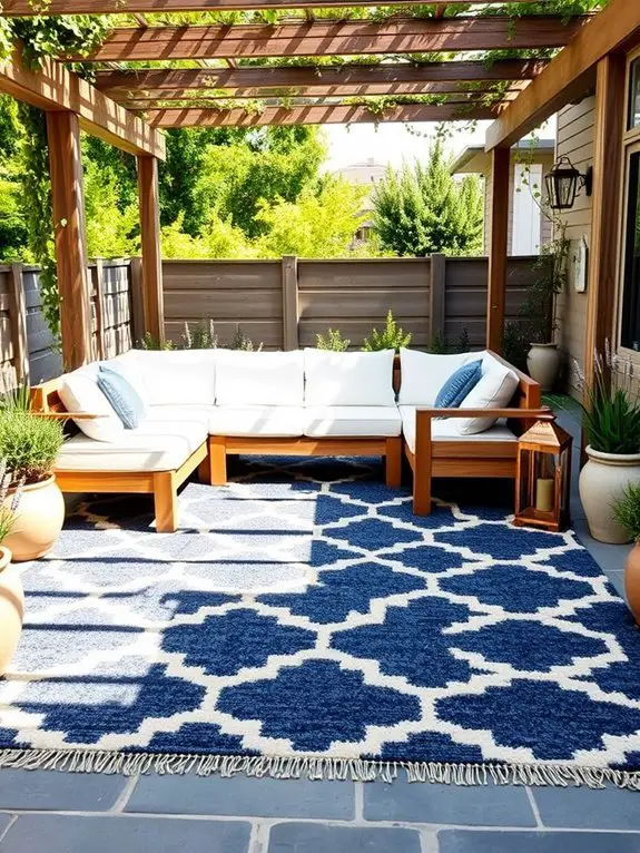 enhance outdoor spaces aesthetically