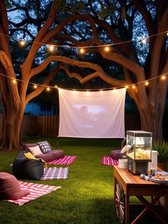 enjoy films under stars