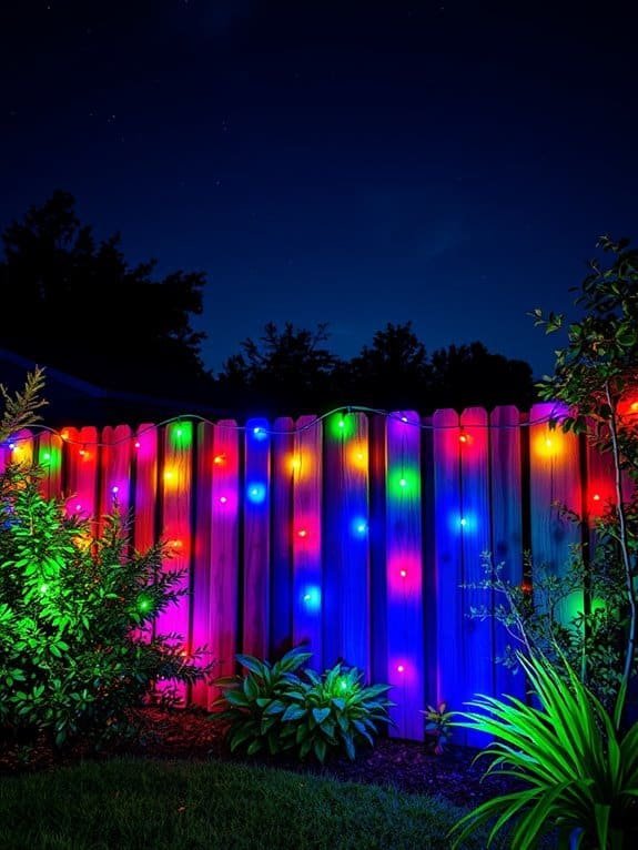 festive color changing lights