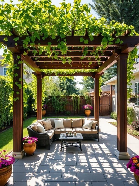 flexible outdoor shade structure