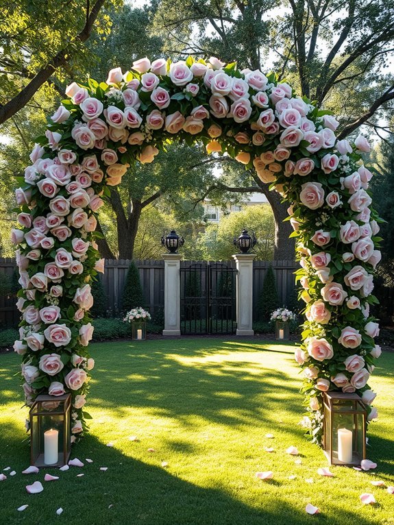 floral entrance decorations showcase