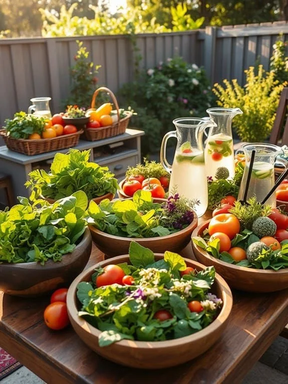 fresh healthy salad recipes