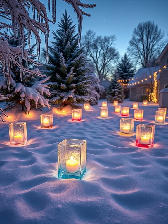 frozen light decorative crafts