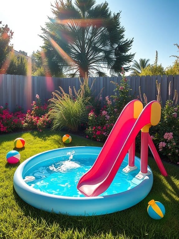 fun inflatable water slides