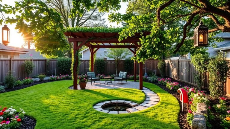 functional medium backyard designs