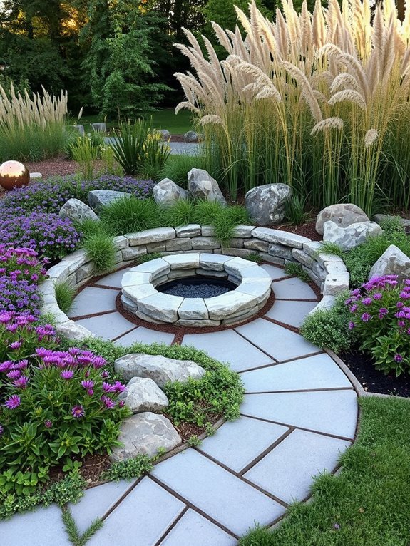 garden bed fire pit