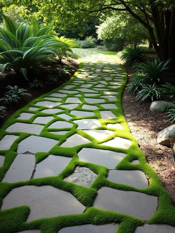 garden pathway design concept