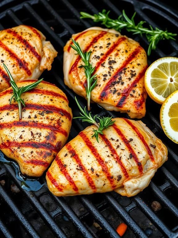 grilled chicken with lemon herbs