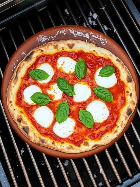 grilled margherita pizza recipe