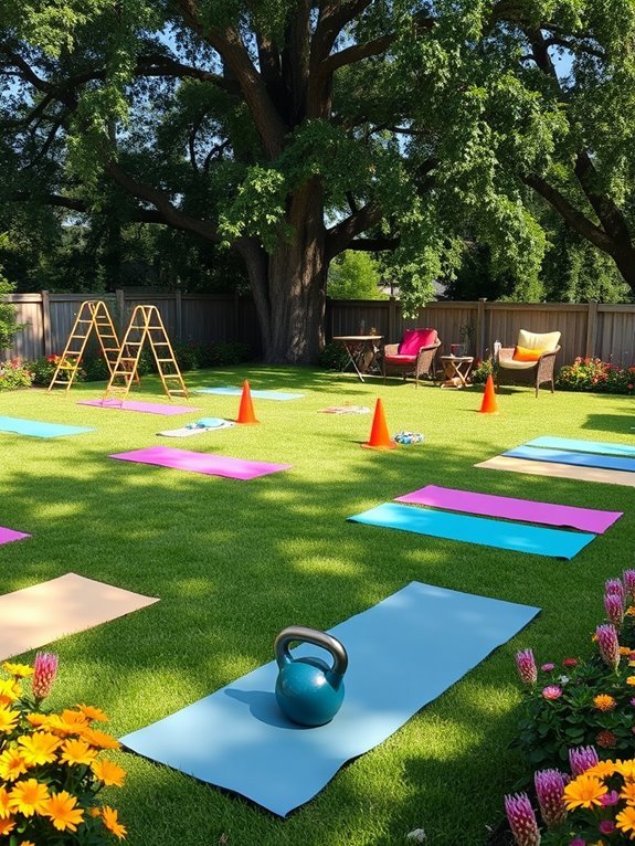 group outdoor exercise sessions