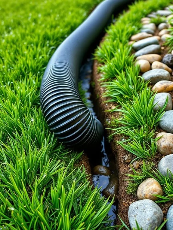 gutter drainage system enhancement