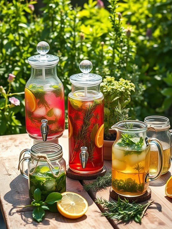 herbal beverages for refreshment