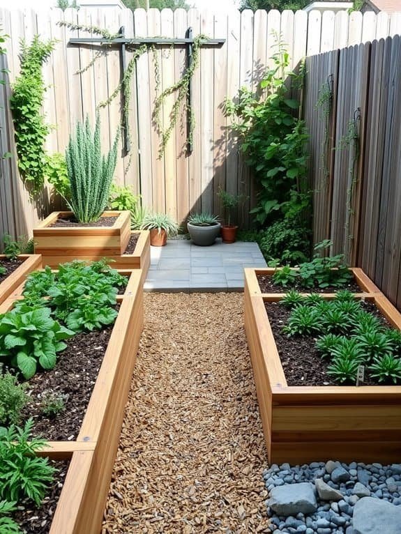 home gardening elevated beds