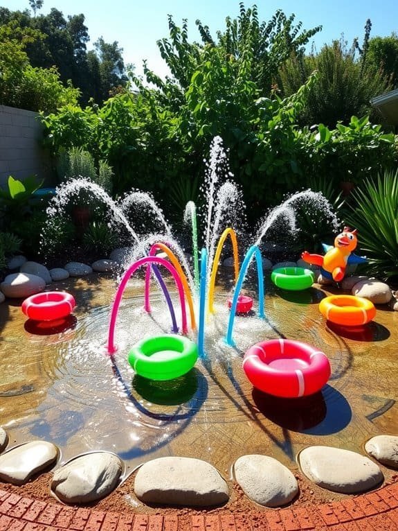 homemade water play areas