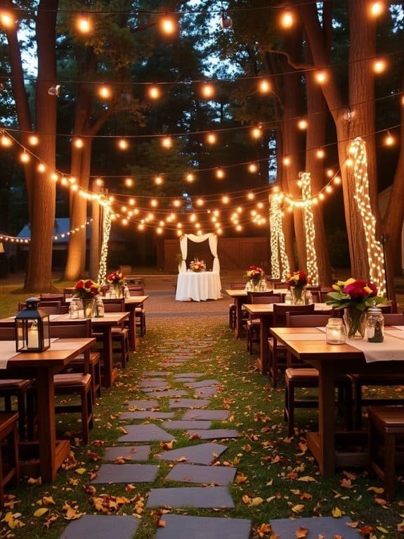 illuminated decor for ambiance