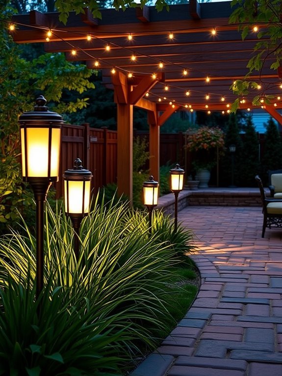 illuminated outdoor solar decor