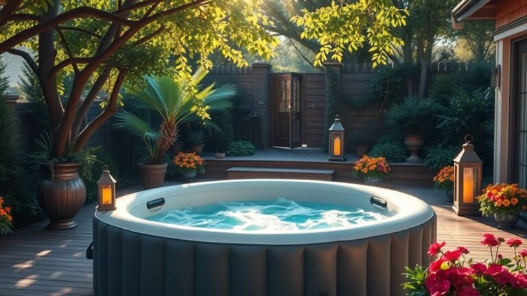 inflatable hot tub inspiration