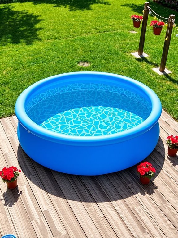 inflatable pool choices available