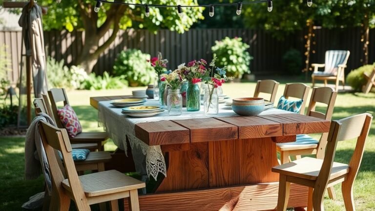 innovative outdoor dining setups