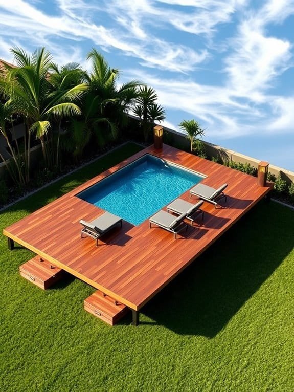 innovative pool deck design