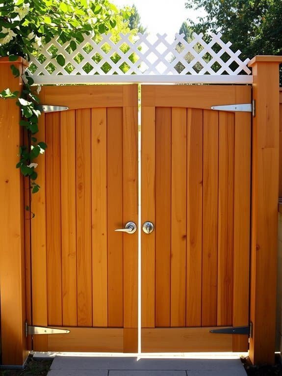 lattice structure on gates